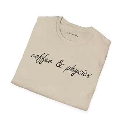 "Coffee & Physics" Unisex Softstyle Tee