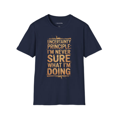 "Uncertainty Principle 003" Premium Physics Shirt