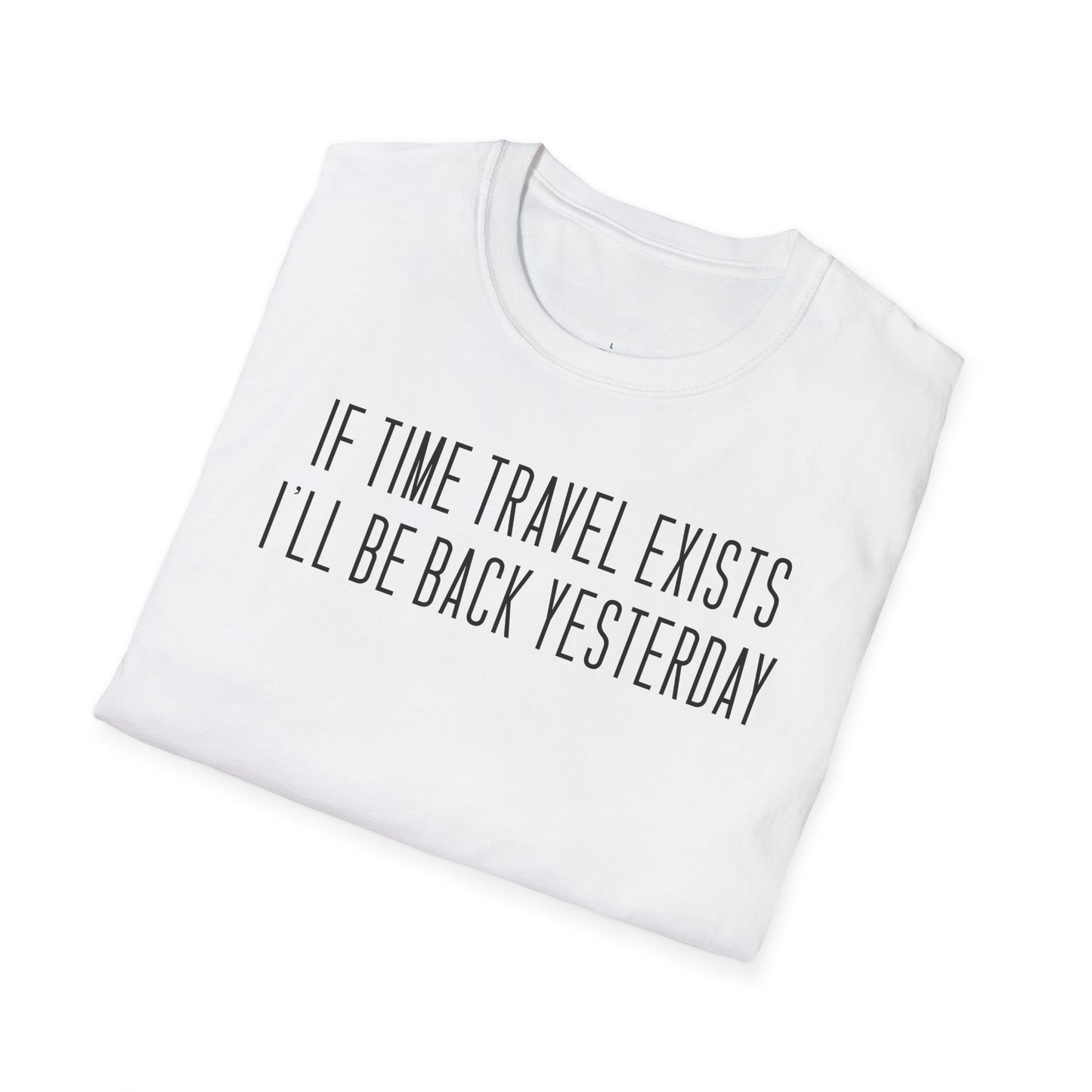 "If Time Travel Exists 0.2" Premium Physics Shirt
