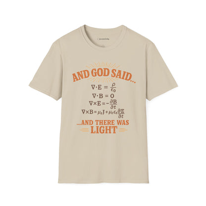 And God Said... - Premium Physics Tee