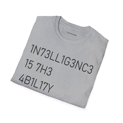 "Intelligence Is The Ability To Adapt To Change" - Premium Science Shirt