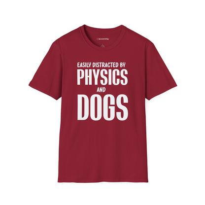 "Physics and Dogs" - Premium Physics Shirt