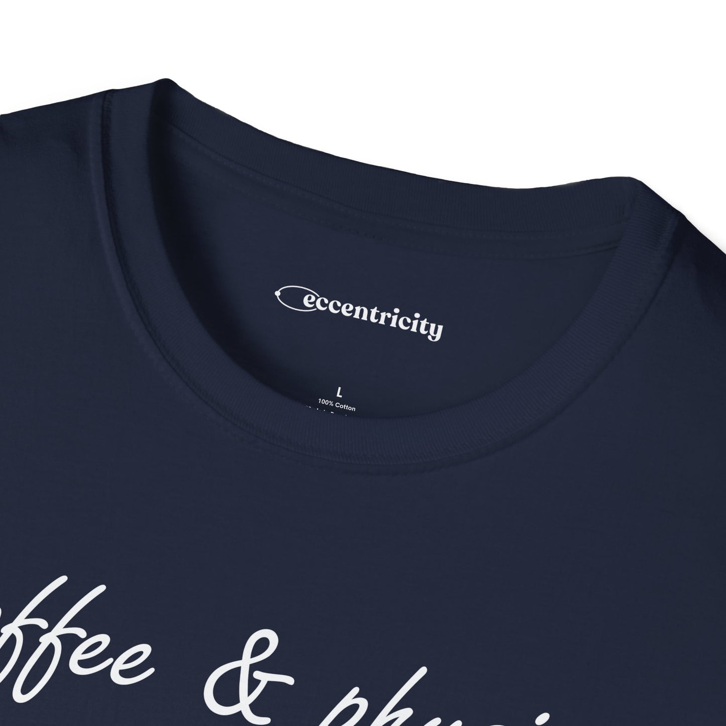 "Coffee & Physics" Unisex Softstyle Tee