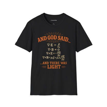 And God Said... - Premium Physics Tee
