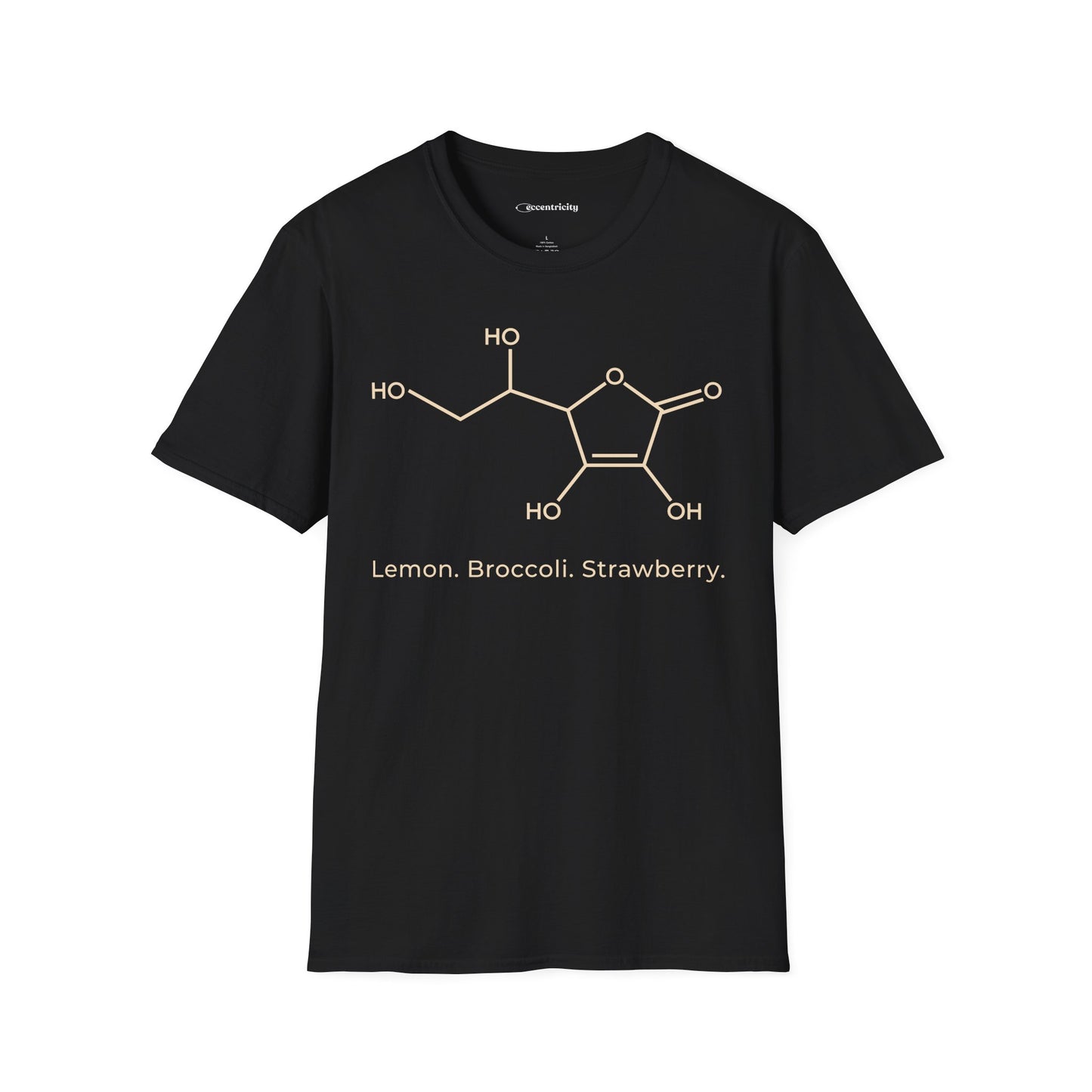 "Ascorbic Acid. Lemon. Broccoli. Strawberry" - An Ultimate Tee for Chemistry Lovers🧪⚡