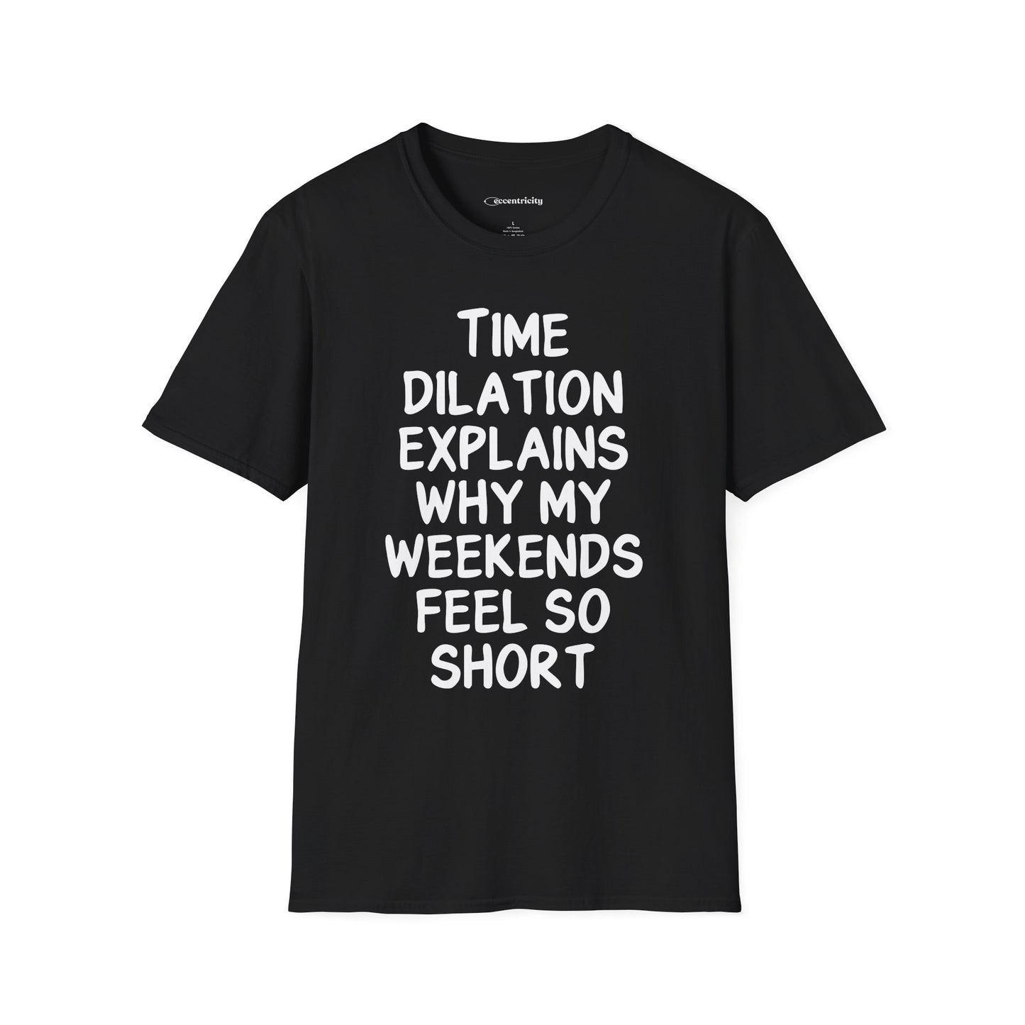 "Time Dilation Expalins 003" Premium Physics Shirt