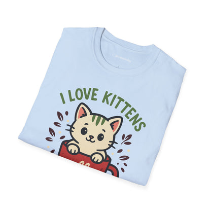 "I Love Kittens and Physics" - Premium Physics Shirt