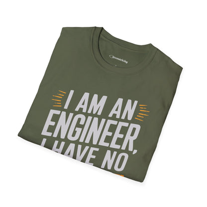 "I am an Engineer 004" Premium Physics Shirt