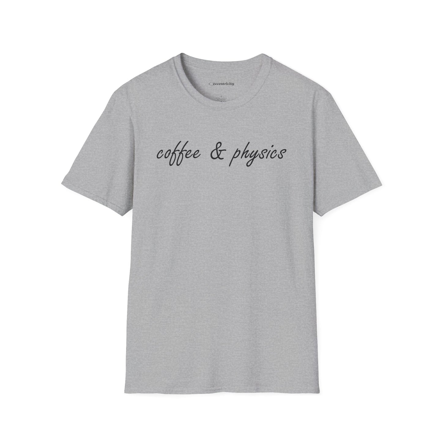 "Coffee & Physics" Unisex Softstyle Tee