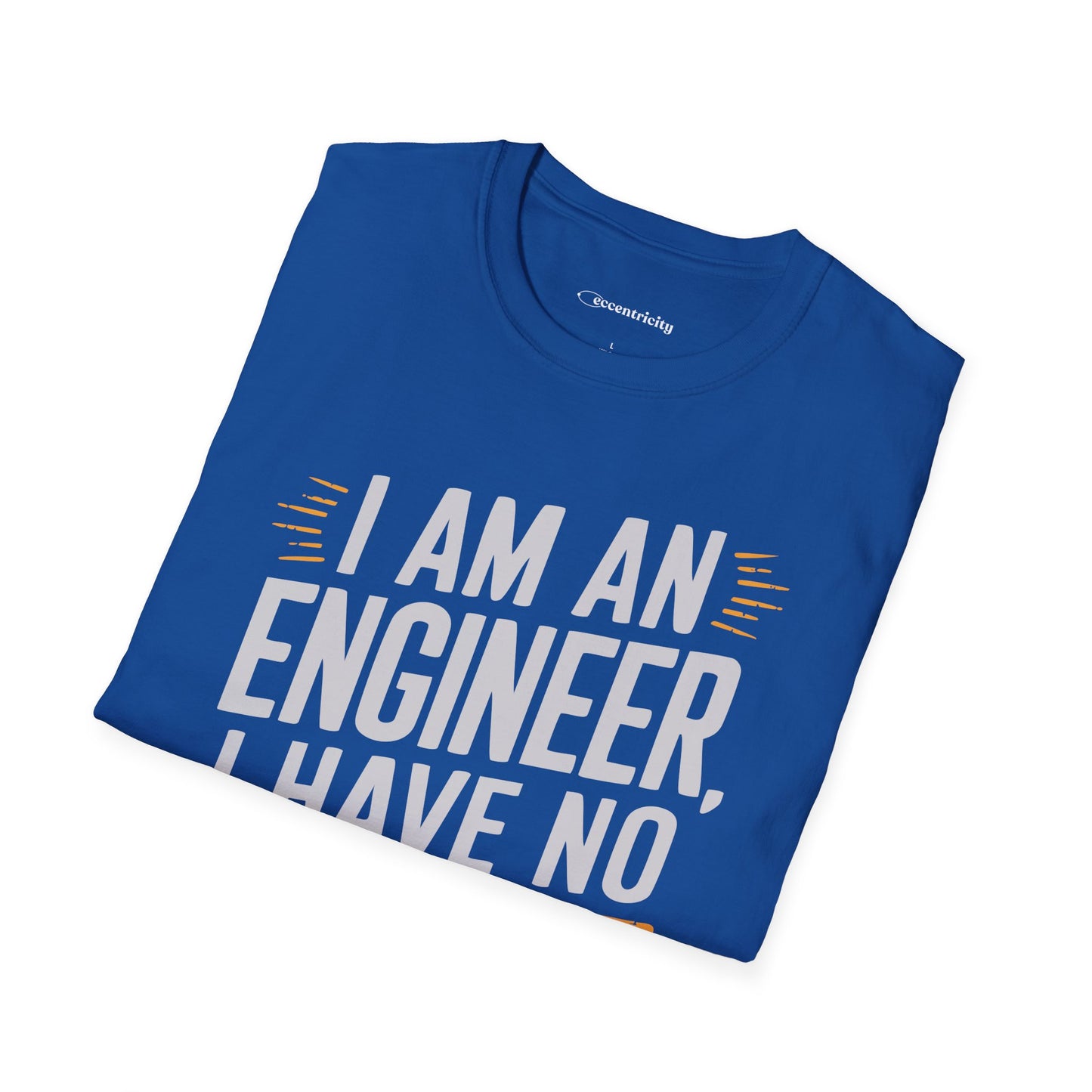 "I am an Engineer 004" Premium Physics Shirt