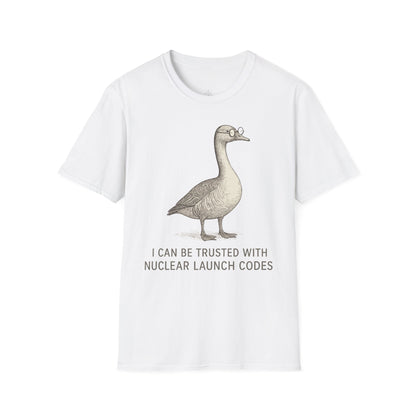 "Duck Nuclear Humor"- Premium Physics Shirt