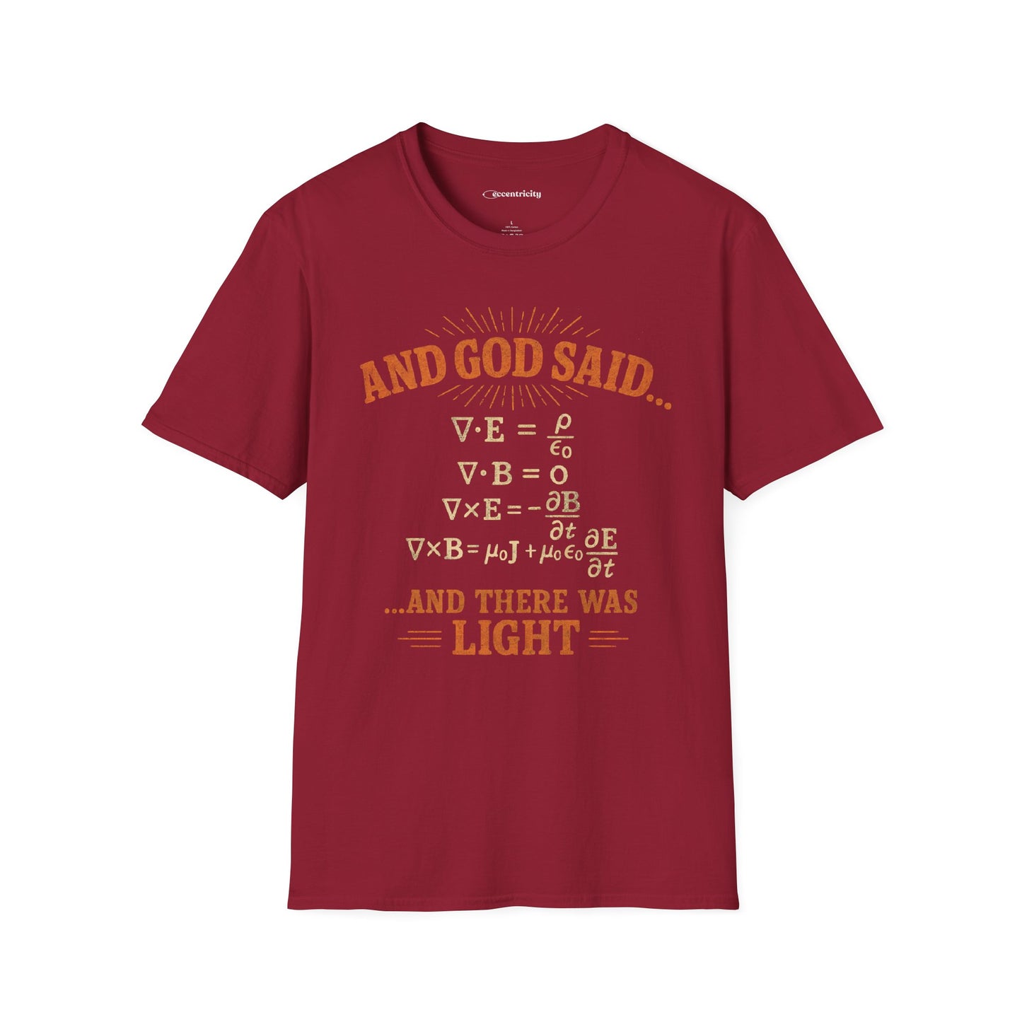 And God Said... - Premium Physics Tee