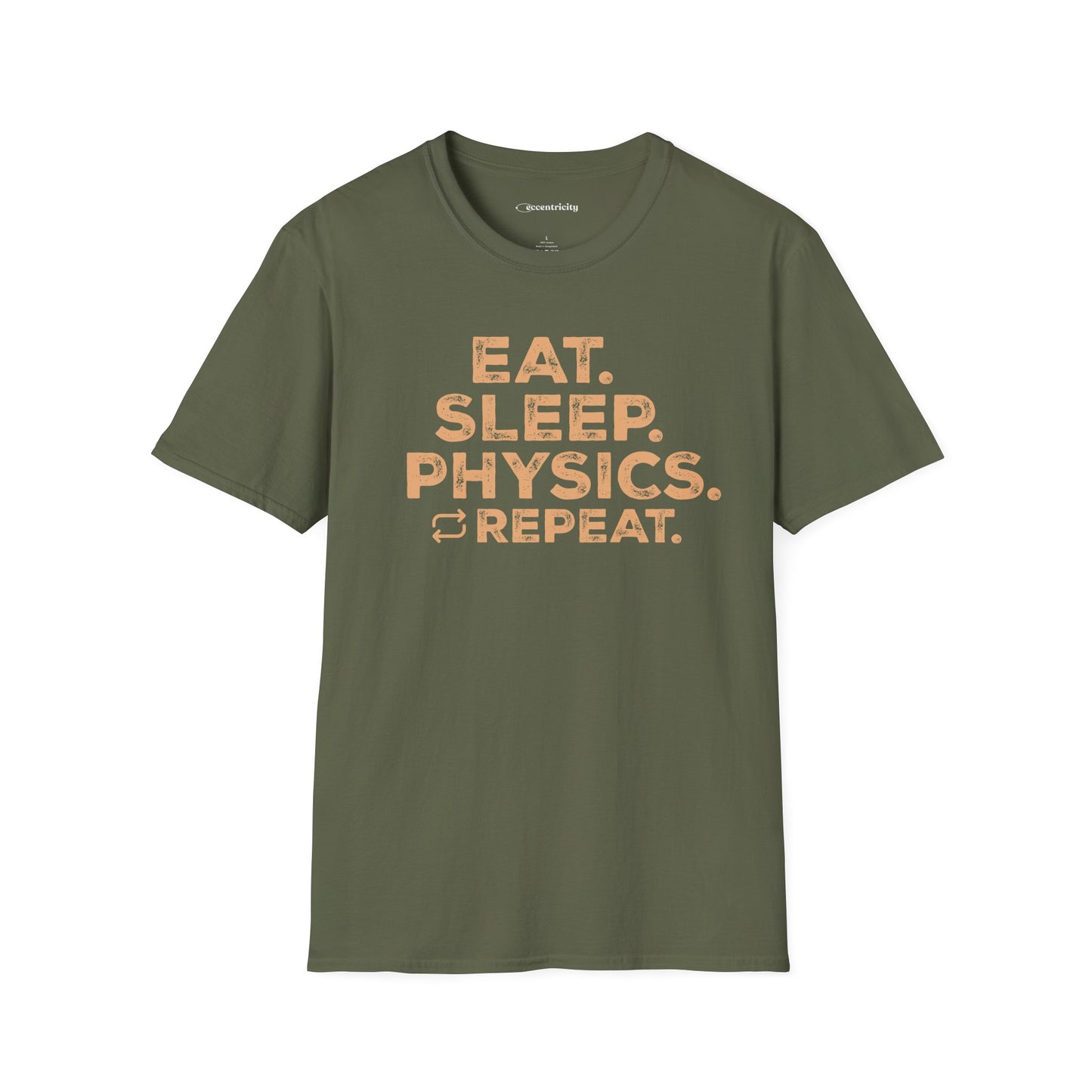"Eat Sleep Physics" Premium Physics Shirt