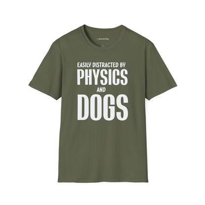 "Physics and Dogs" - Premium Physics Shirt