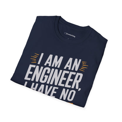 "I am an Engineer 004" Premium Physics Shirt