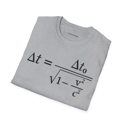 Time-Dilation Formula - Premium Physics Tee