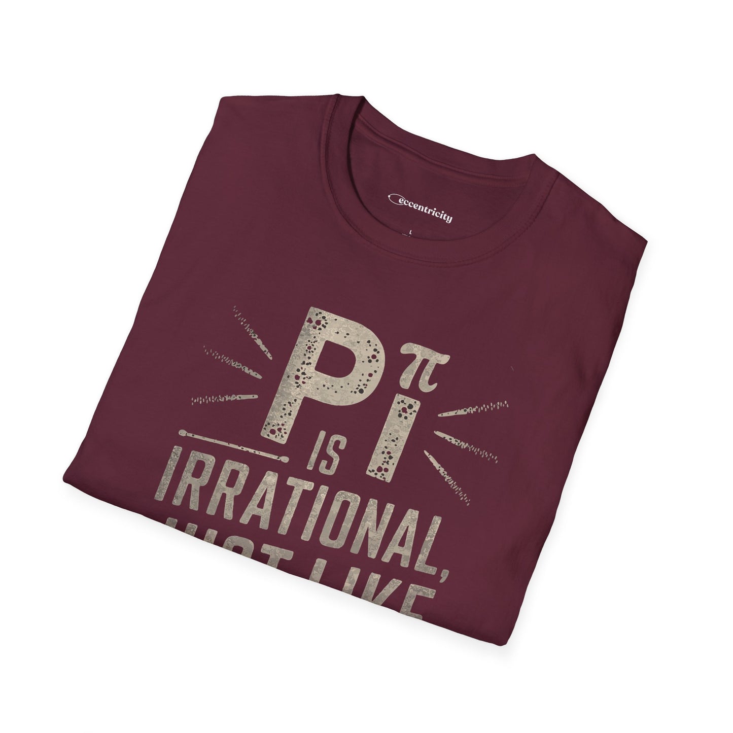 "Pi is Irrational 002" Premium Physics Shirt
