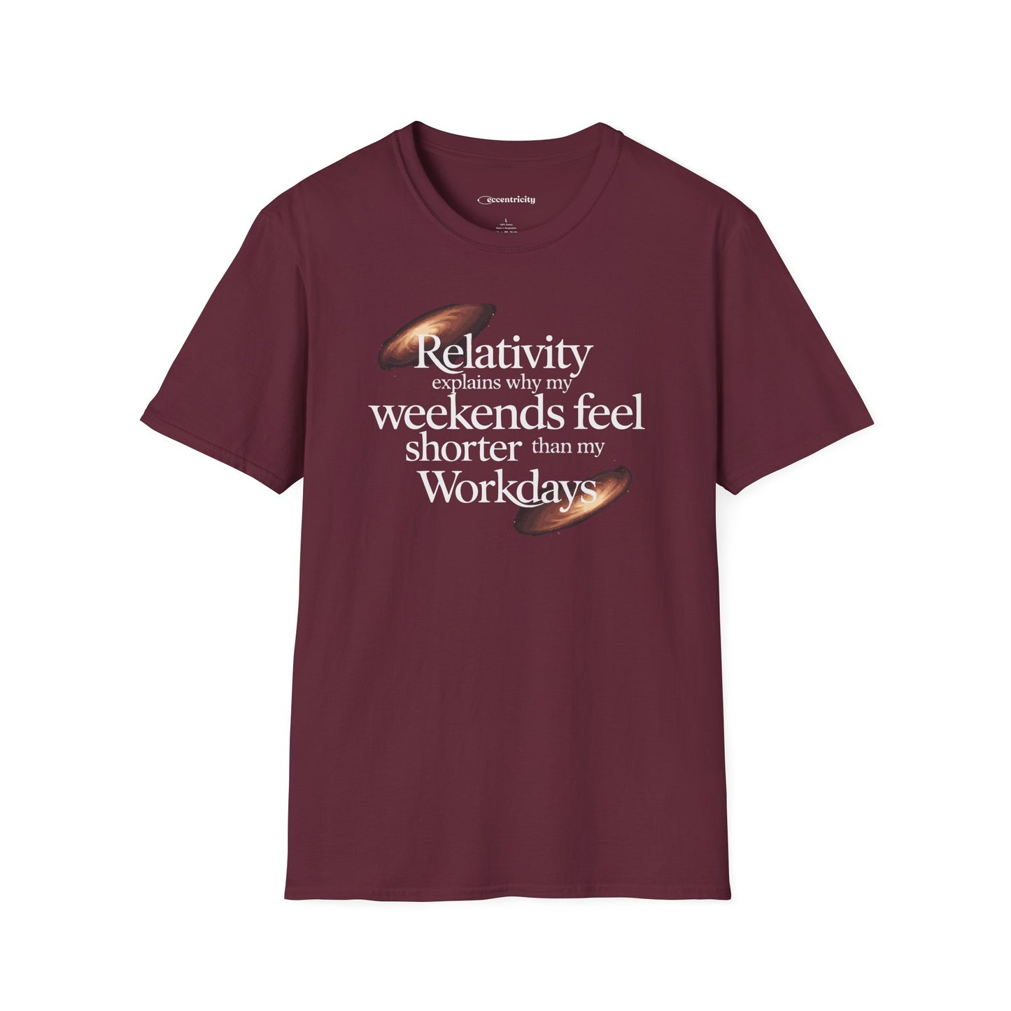 "Relativity Weekend Graphic" Premium Physics Shirt