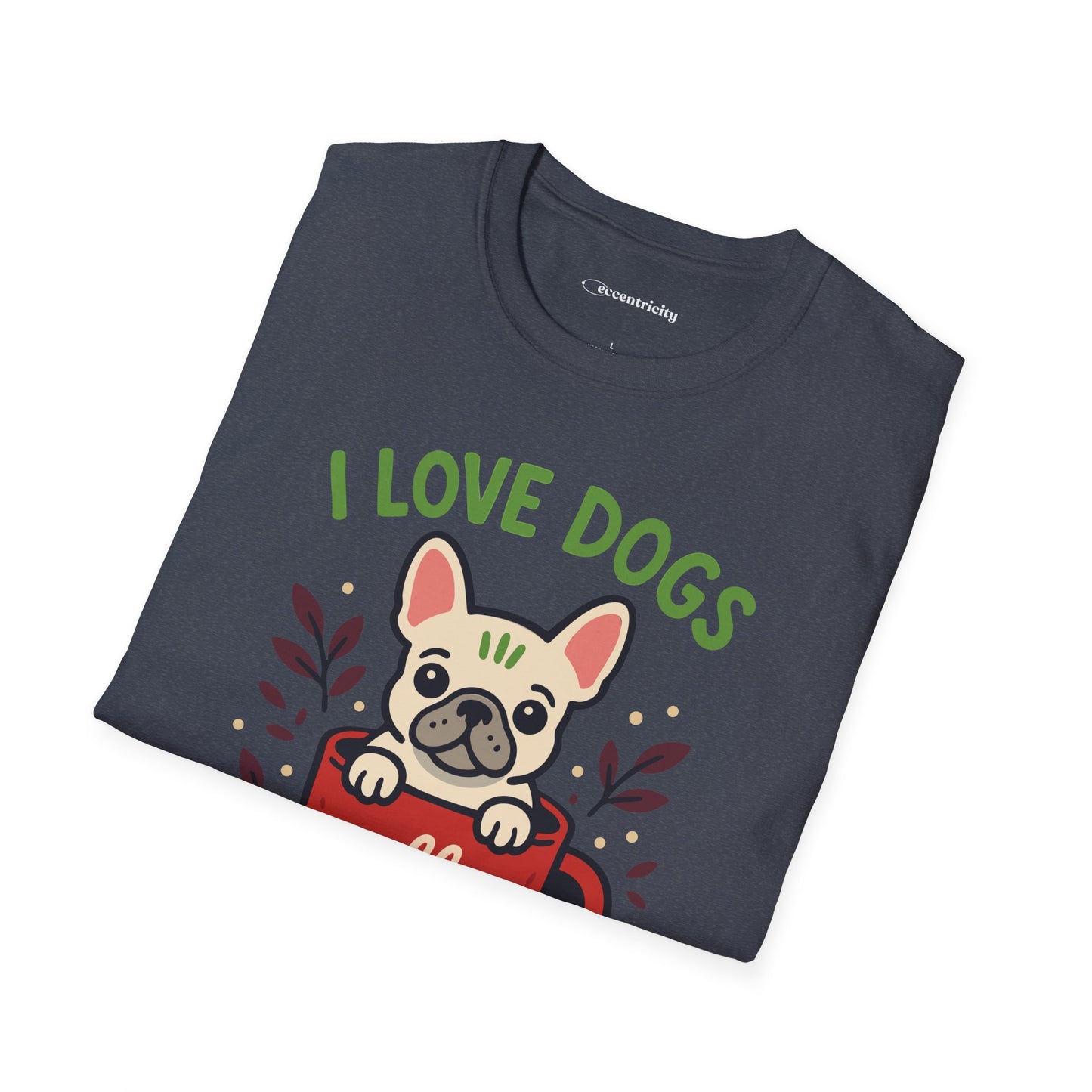 "I Love Dogs and Physics" - Premium Physics Shirt