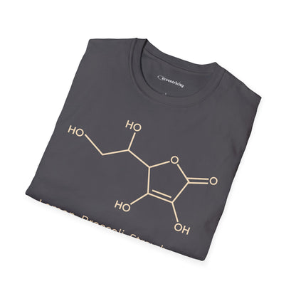 "Ascorbic Acid. Lemon. Broccoli. Strawberry" - An Ultimate Tee for Chemistry Lovers🧪⚡