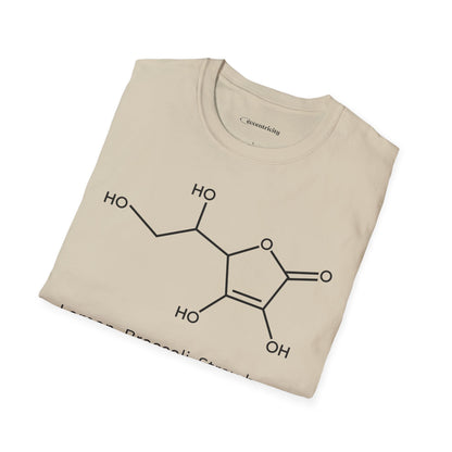 "Ascorbic Acid. Lemon. Broccoli. Strawberry" - An Ultimate Tee for Chemistry Lovers🧪⚡