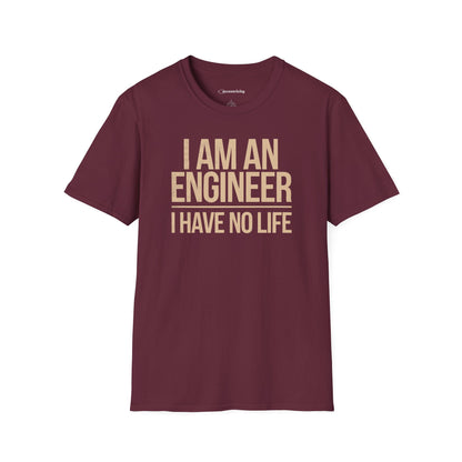 "I am an Engineer 003" Premium Physics Shirt
