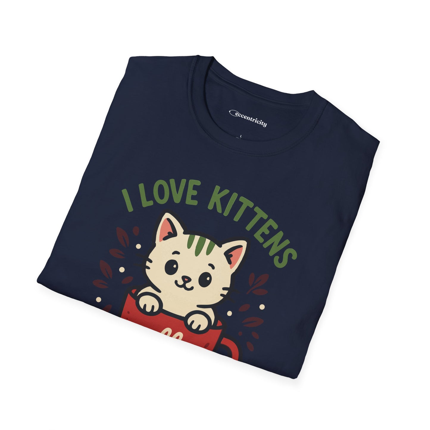 "I Love Kittens and Physics" - Premium Physics Shirt