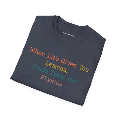 "Trade Lemons for Physics" Premium Physics Shirt