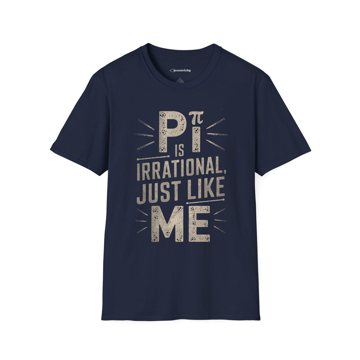 "Pi is Irrational 002" Premium Physics Shirt
