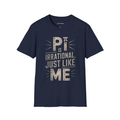 "Pi is Irrational 002" Premium Physics Shirt