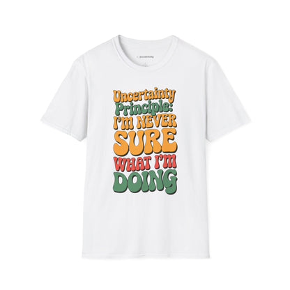 "Uncertainty Principle 002" Premium Physics Shirt