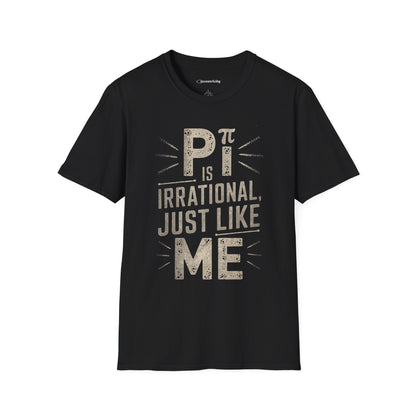 "Pi is Irrational 002" Premium Physics Shirt