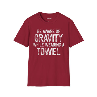 "Be Aware of Gravity" - Premium Science Shirt 🧪⚡