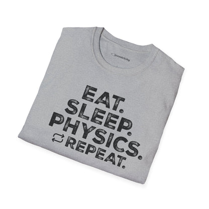 "Eat Sleep Physics" Premium Physics Shirt