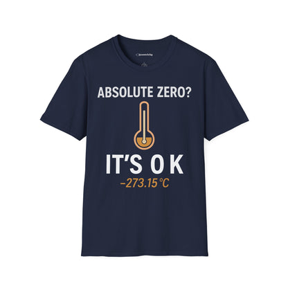 "Absolute Zero? It's 0K" - Premium Physics Shirt