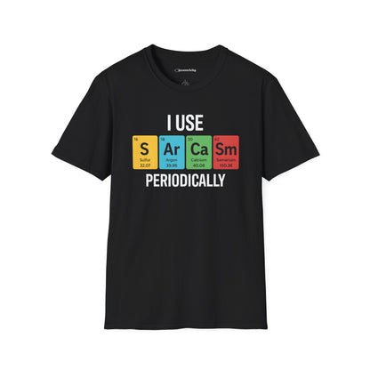 "I Use SARCASM Periodically" - An Ultimate Tee for Chemistry Lovers 🧪⚡