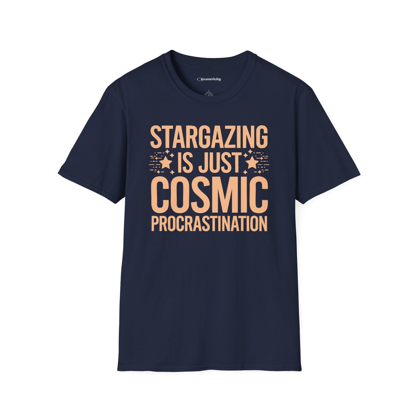 "Stargazing is Just Cosmic Procrastination" - Premium Physics Shirt