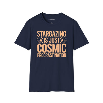 "Stargazing is Just Cosmic Procrastination" - Premium Physics Shirt