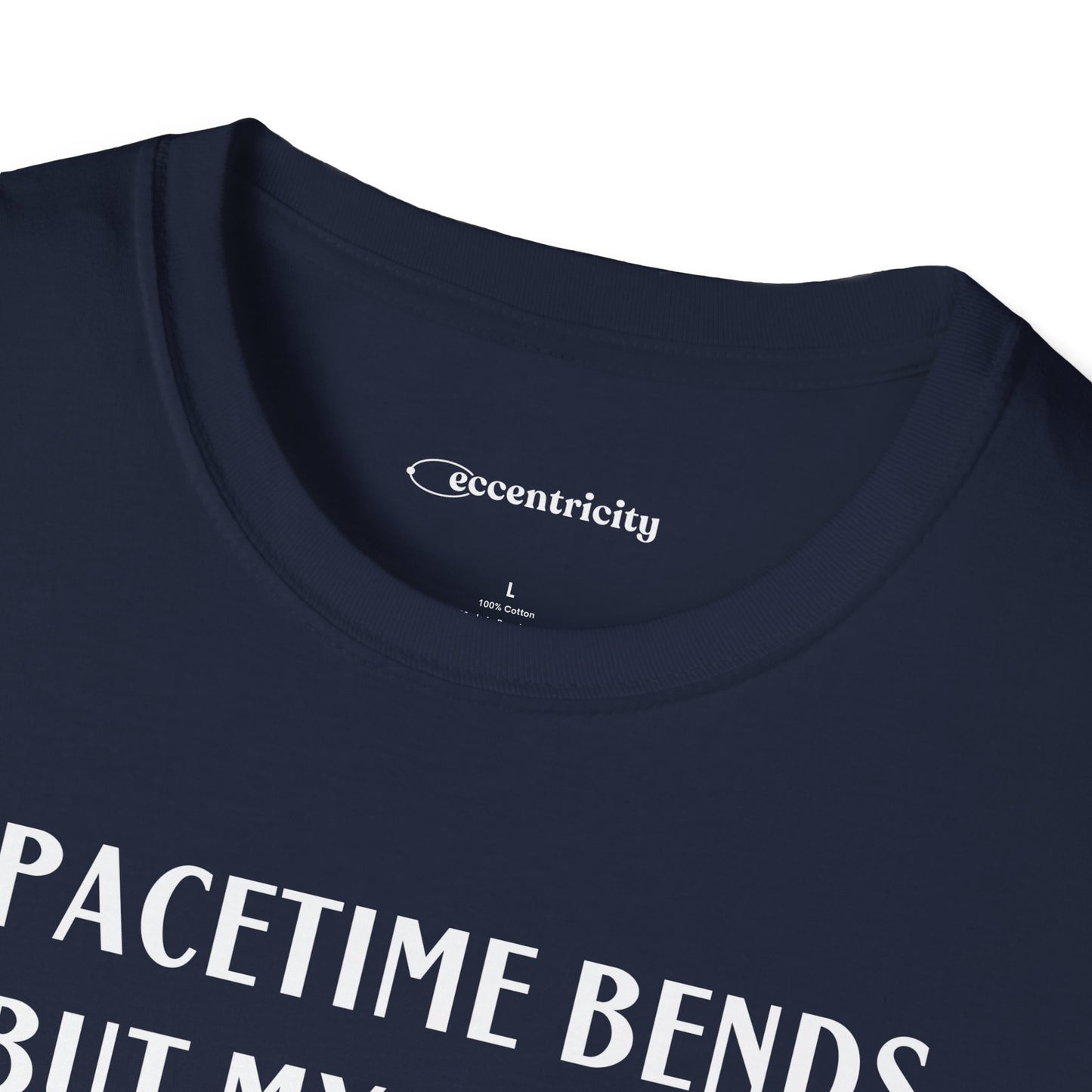 "SpaceTime Bends" Premium Physics Shirt