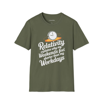 "Relativity Explains 002" Premium Physics Shirt