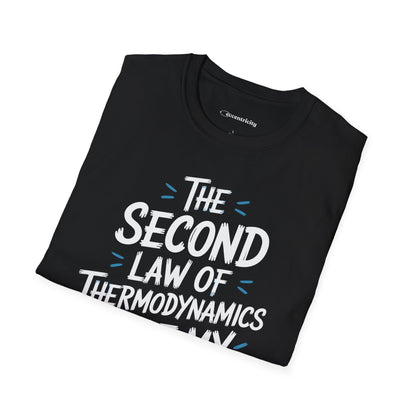 "The second law 002" Premium Physics Shirt