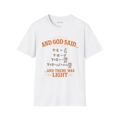 And God Said... - Premium Physics Tee