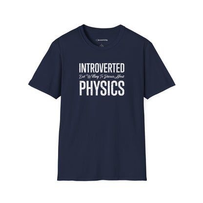 "Introverted Physics" Premium Physics Shirt