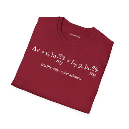 "It's Literally Rocket Science"- Premium Physics Shirt