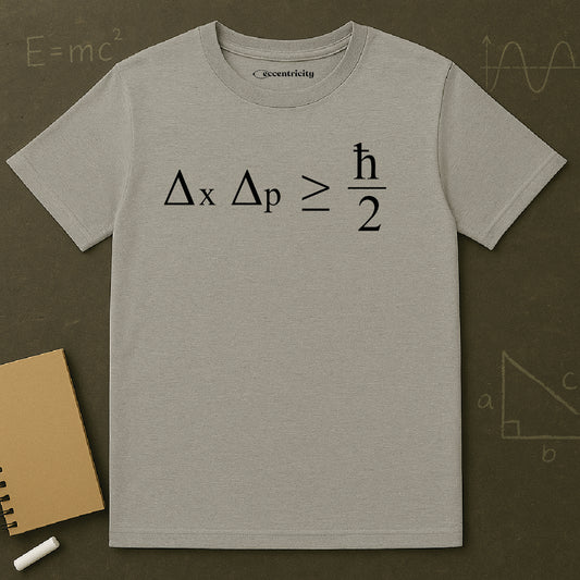 "Uncertainty Equation" - Premium Physics Shirt 🧪⚡