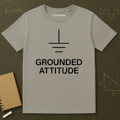 Grounded Attitude - Premium Physics Shirt