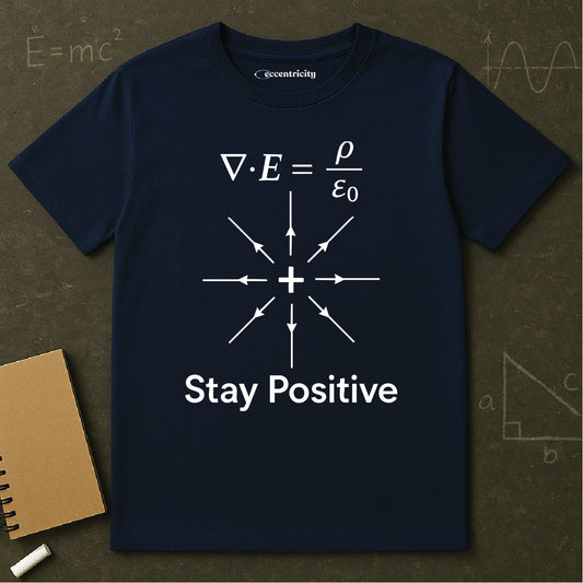 "Equation-Stay Positive" - Premium Physics Shirt
