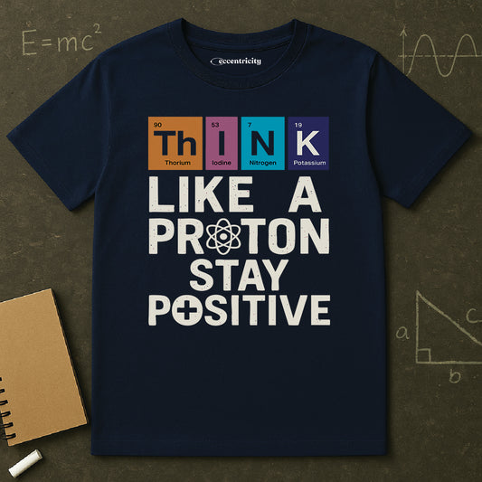 "Stay Positive" Premium Physics Shirt