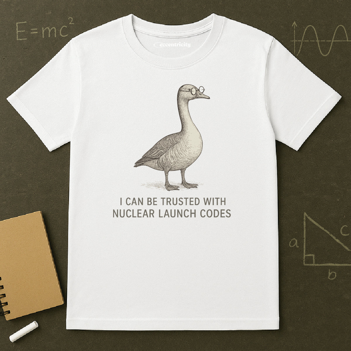 "Duck Nuclear Humor"- Premium Physics Shirt