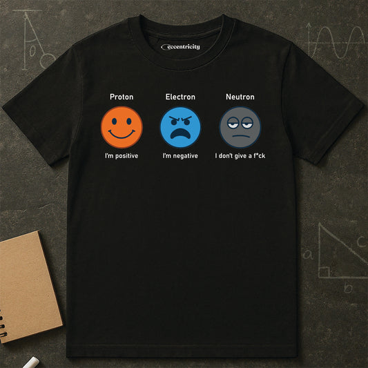 "Proton, Electron, Neutron" - Premium Science Shirt